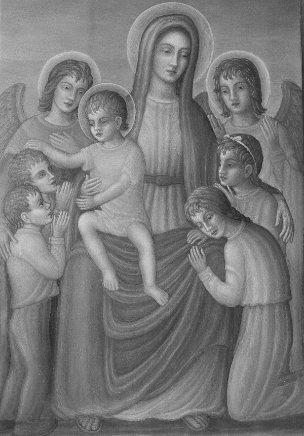 Madonna dei Bambini (1980) by Salvatore Cascone