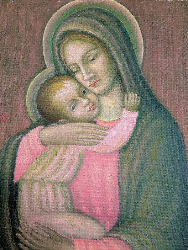 Madonna con Bambino (1969) by Salvatore Cascone