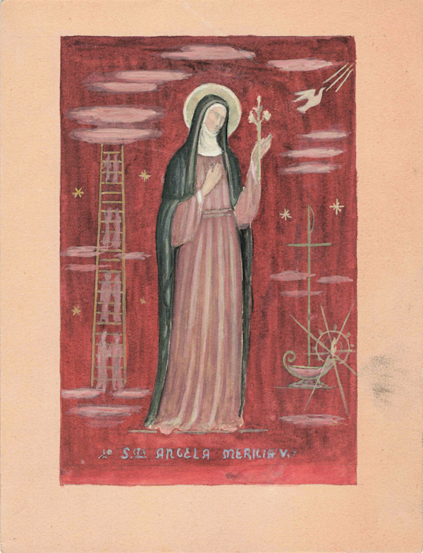 Sancta Angela Mericia by Salvatore Cascone