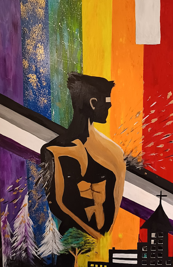 Gays in Church by Aaron Adkins, Image 1.
