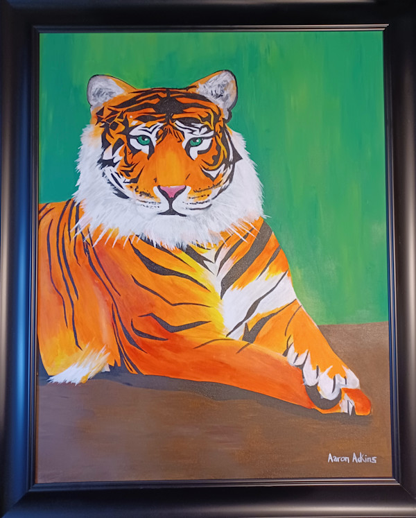 Year of the Tiger - 22in x 28in by Aaron Adkins, Image 6.