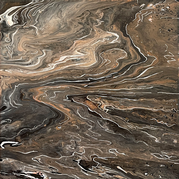 Mountains - 10x10in by Aaron Adkins, Image 1.