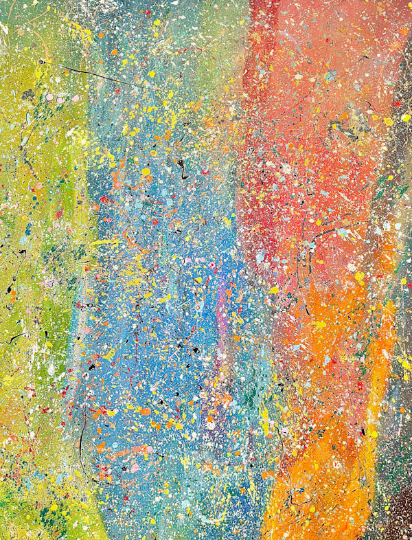 Polluck Study - Rainbow by Aaron Adkins, Image 1.