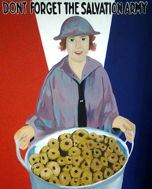 Salvation Army Donut Girls Tribute by Aaron Adkins, Image 1.