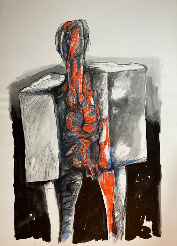 Untitled (Uomo di citta - Urban Man) by Ruggero Gamberini, Image 1.