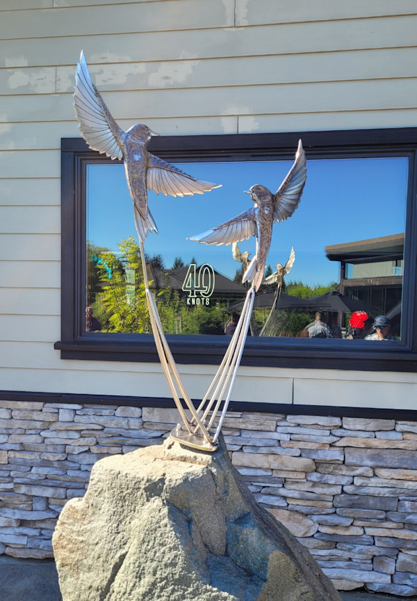 Flight of 40 knots by Ian Lowe