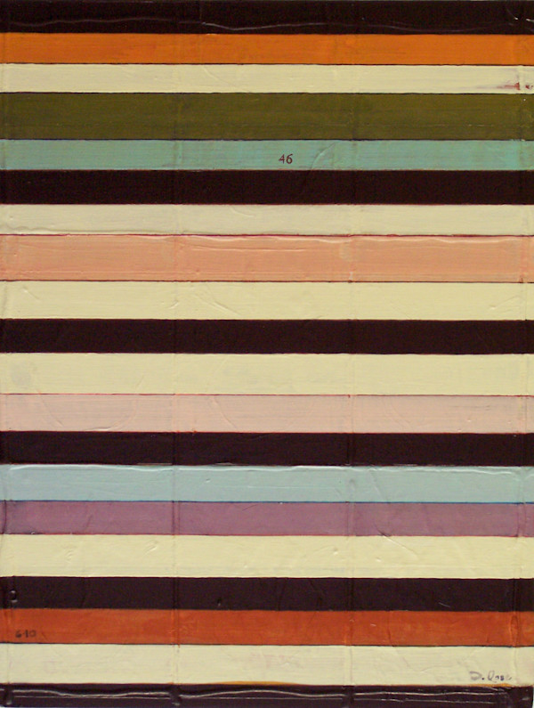 Stripe Study #46 by David Silva Rose