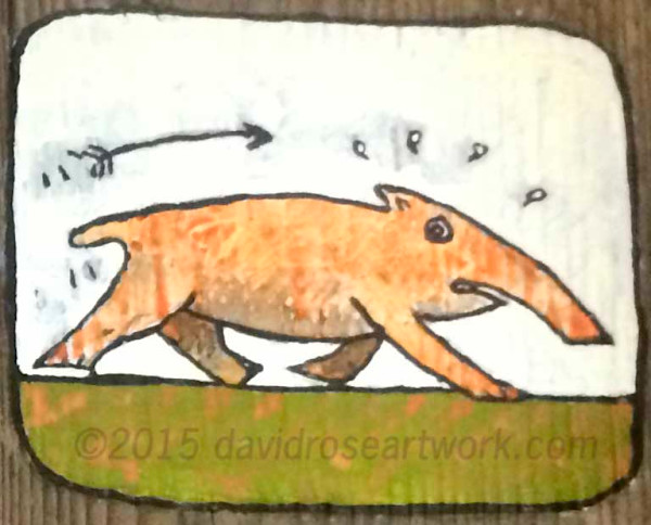 Animal and Arrow by David Silva Rose