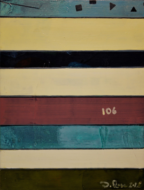 Stripes 106 by David Silva Rose