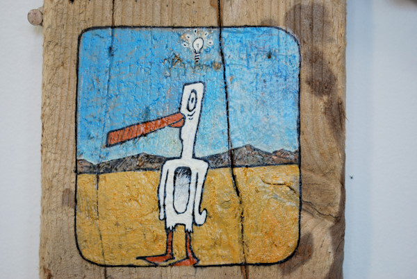 Seagull has an Idea by David Silva Rose