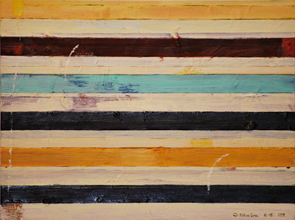 Stripes 189 by David Silva Rose