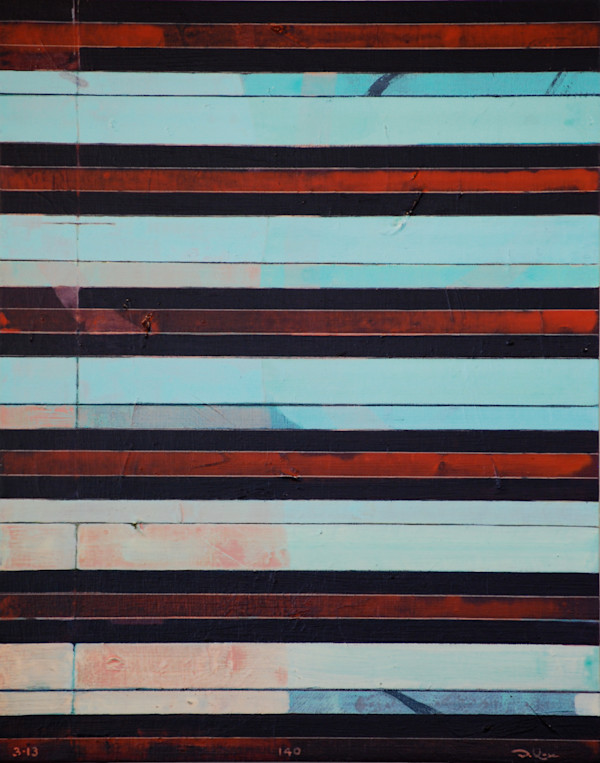 Stripes 140 by David Silva Rose