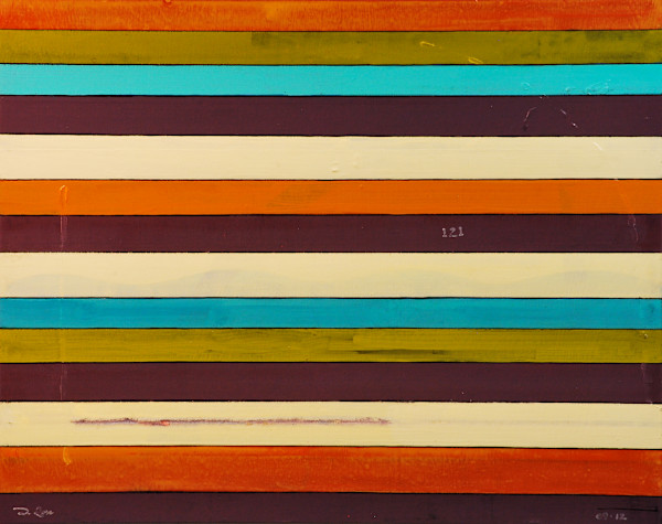 Stripes 121 by David Silva Rose