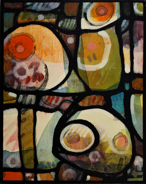 Stone Wall by David Silva Rose