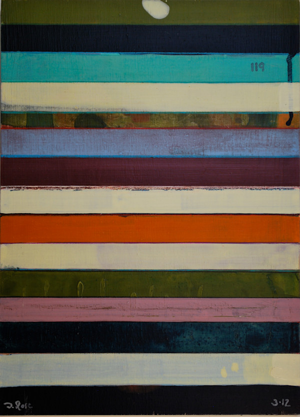 Stripes 119 by David Silva Rose
