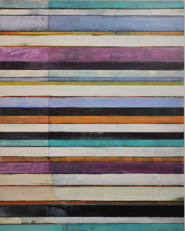 Stripe Study #98 reworked by David Silva Rose