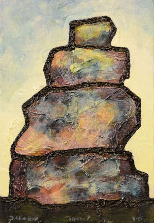 Stack 7 by David Silva Rose