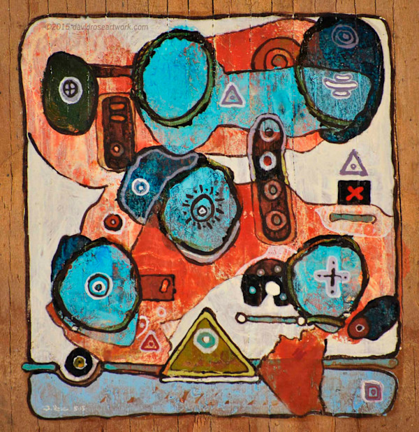 Driftwood 5-15 #2 by David Silva Rose