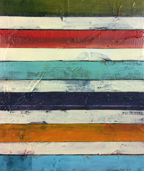 Stripes 194 by David Silva Rose