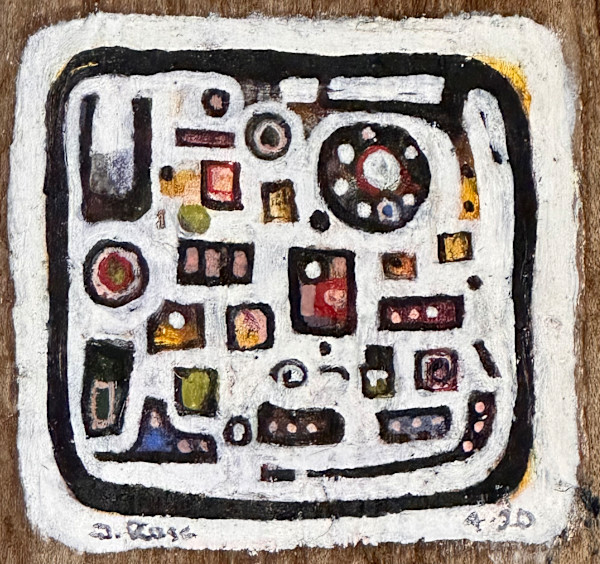 4-20 Driftwood #3 by David Silva Rose