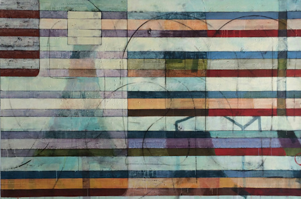 Stripes 178 by David Silva Rose