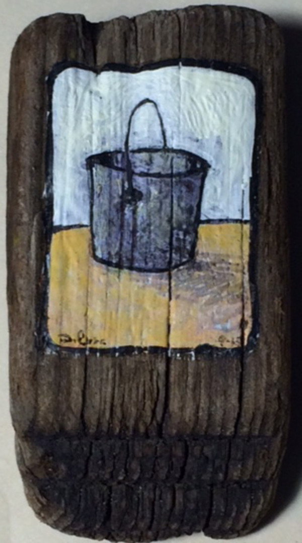 Pail by David Silva Rose