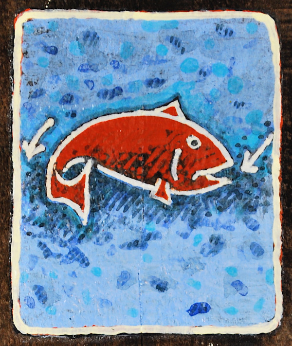 Red Fish by David Silva Rose