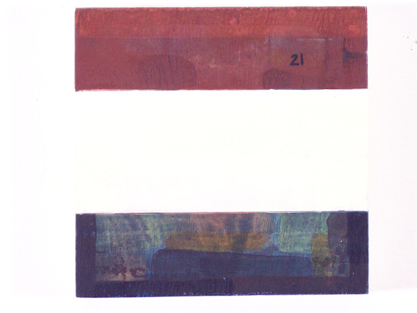 Stripe Study #21 by David Silva Rose