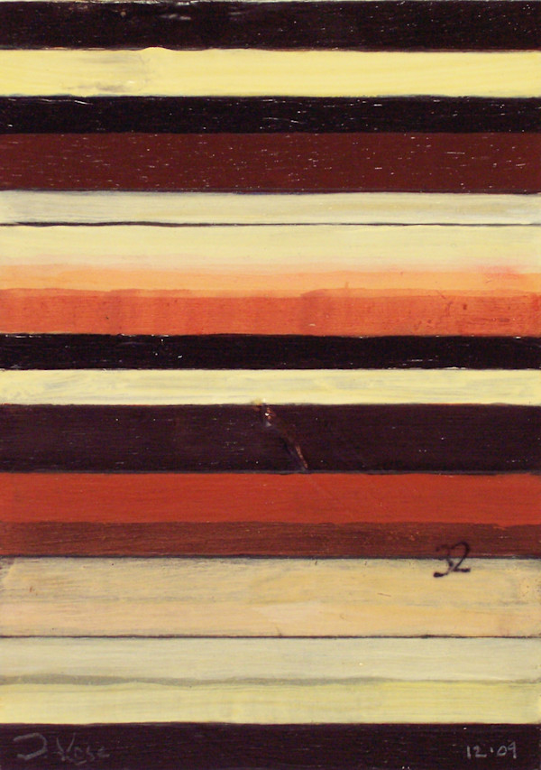 Stripe Study #32 by David Silva Rose