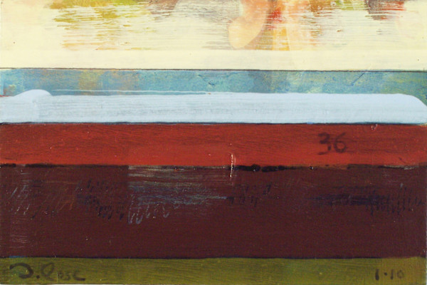 Stripe Study #36 by David Silva Rose
