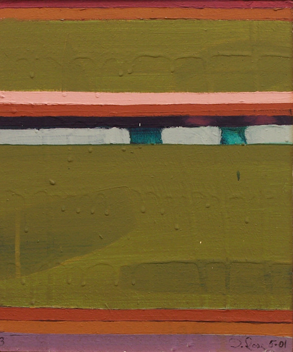 Stripe Study #3 by David Silva Rose