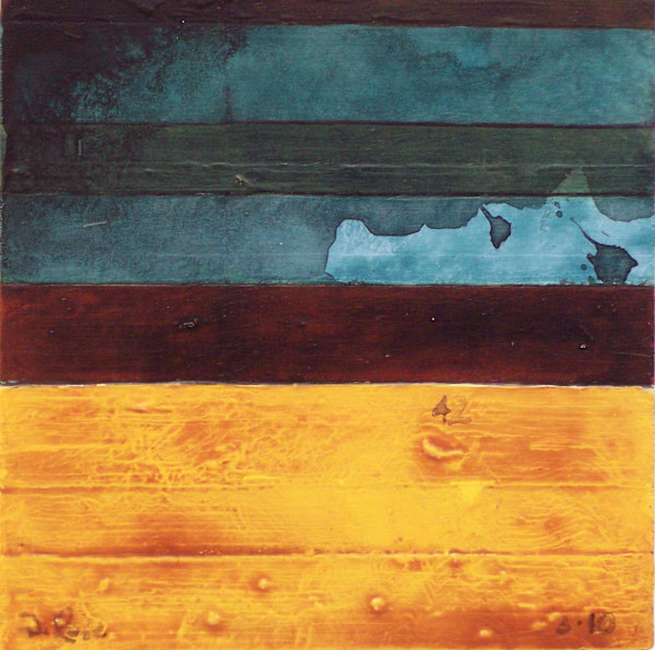 Stripe Study #42 by David Silva Rose