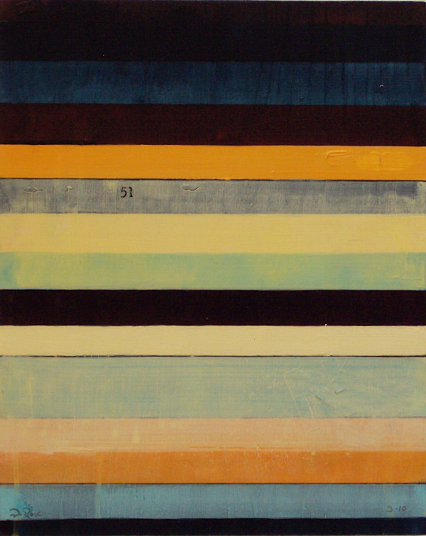 Stripe Study #51 by David Silva Rose