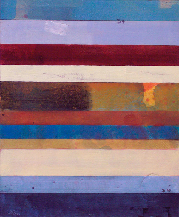 Stripe Study #54 by David Silva Rose