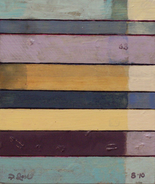 Stripe Study #63 by David Silva Rose