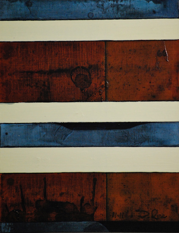 Stripe Study #66 by David Silva Rose
