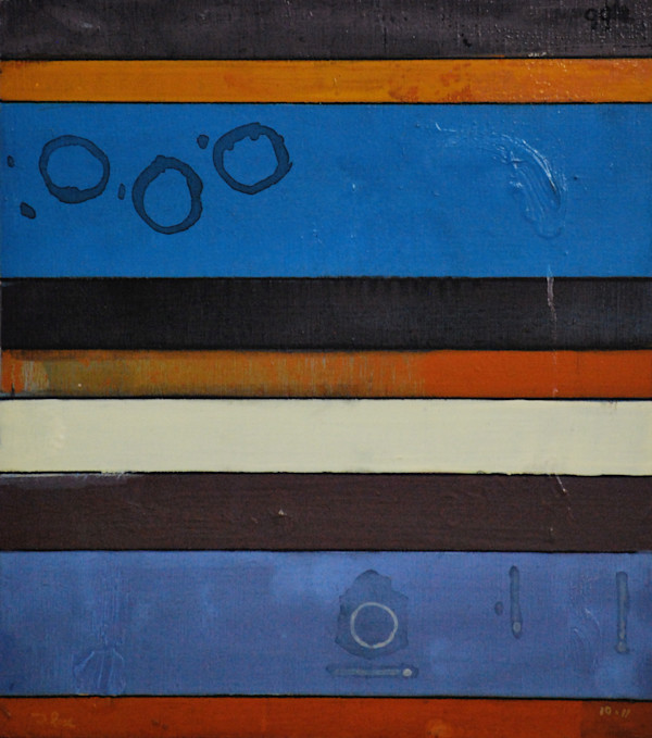 Stripe Study #99 by David Silva Rose