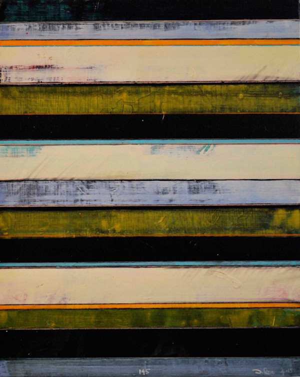 Stripes 145 by David Silva Rose