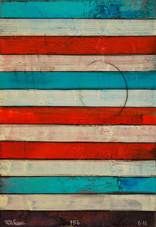 Stripes 156 by David Silva Rose