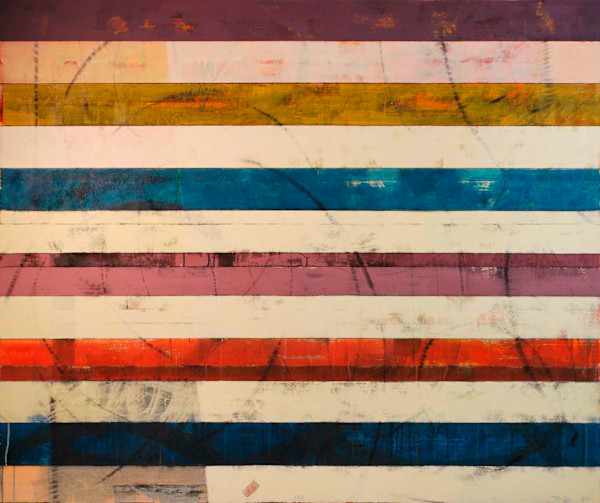 Stripes 158 by David Silva Rose