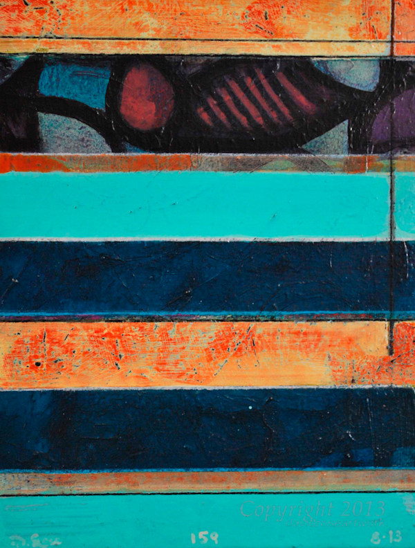 Stripes 159 by David Silva Rose