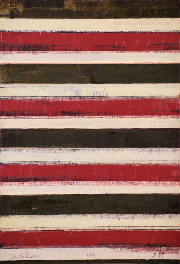 Stripes 164 by David Silva Rose
