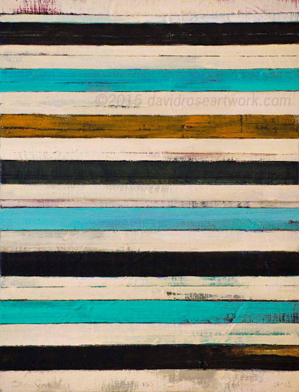 Stripes 165 by David Silva Rose