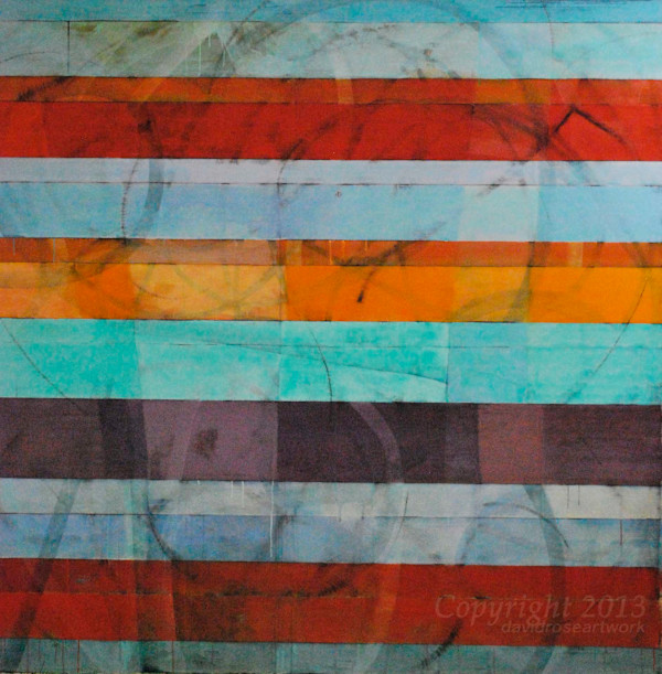 Stripes 168 by David Silva Rose