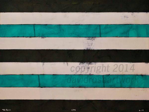 Stripes 174 by David Silva Rose