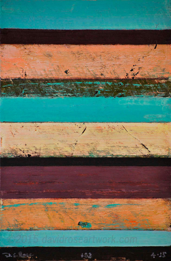 Stripes 183 by David Silva Rose