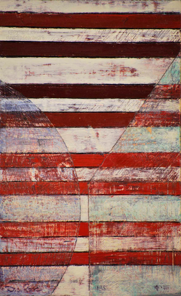 Stripes 185 by David Silva Rose