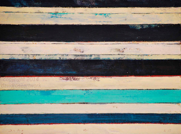 Stripes 187 by David Silva Rose