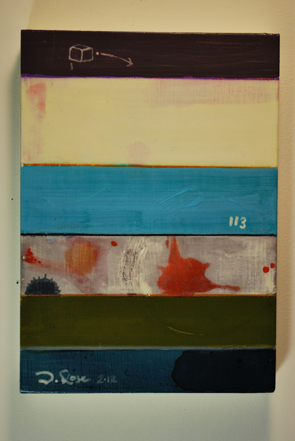 Stripes 113 by David Silva Rose