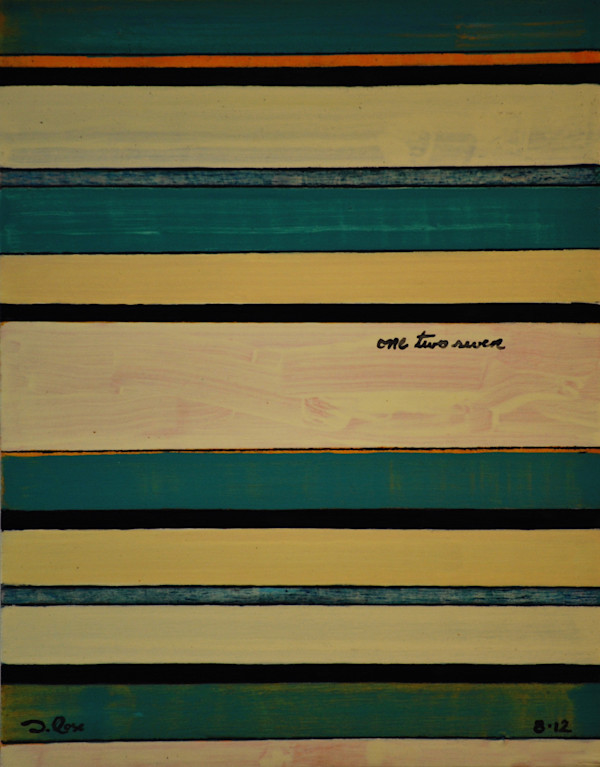 Stripes 127 by David Silva Rose